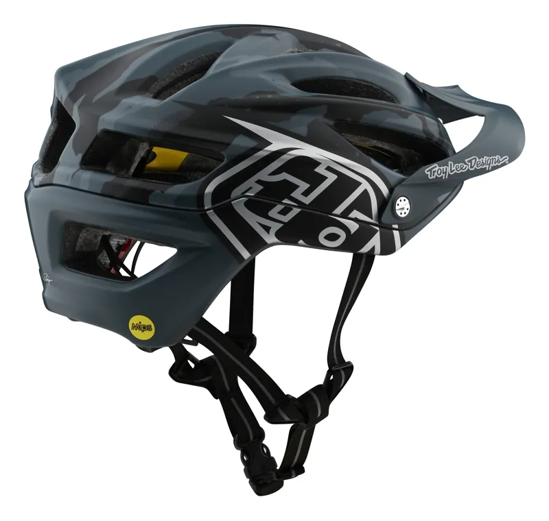 Troy Lee Designs A2 Mips Helmet Camo Blue-1