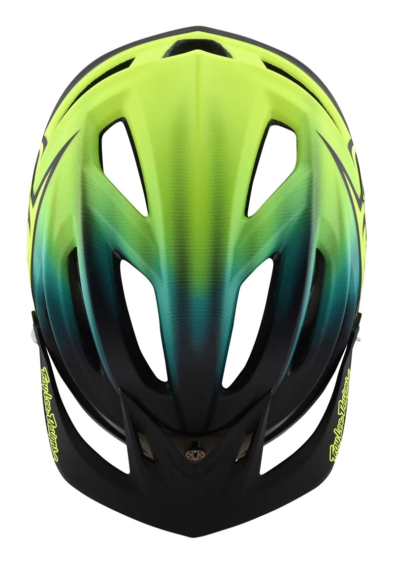 Troy Lee Designs A2 Mips Helmet Staind Navy/Yellow-2