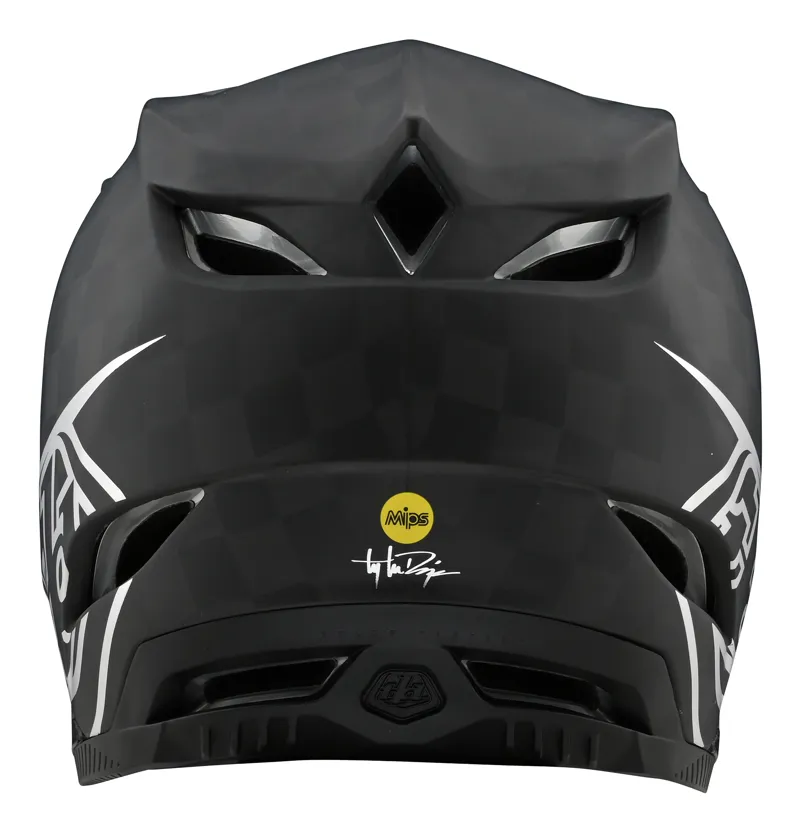 Troy Lee Designs D4 Carbon Full Face MIPS MTB Helmet Stealth Black/Silver-3