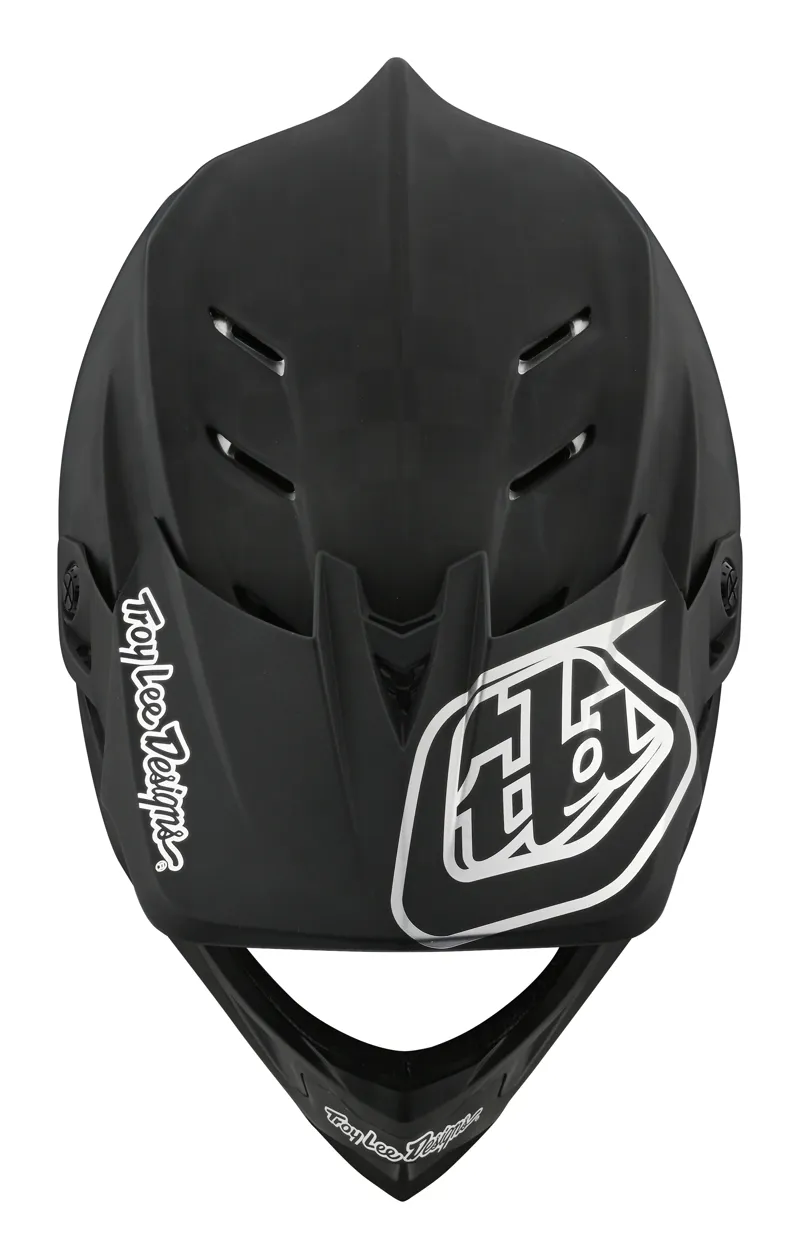 Troy Lee Designs D4 Carbon Full Face MIPS MTB Helmet Stealth Black/Silver-1