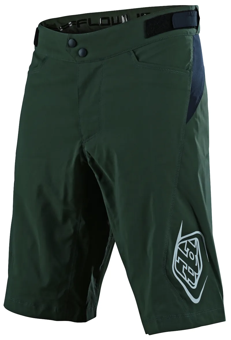 Troy Lee Designs Flowline Shorts with Liner Green
