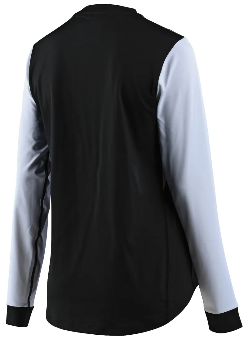 Troy Lee Designs Lilium Womens LS Jersey Black/White-1