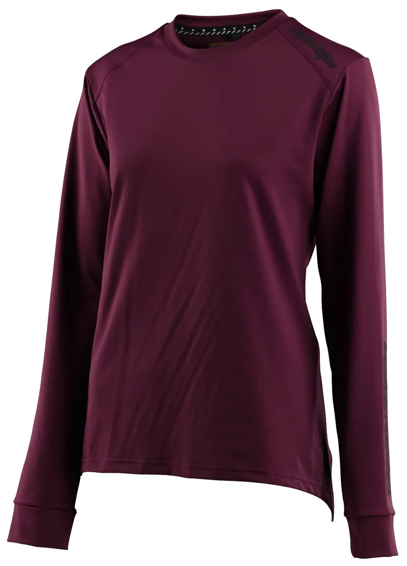 Troy Lee Designs Lilium Womens LS Jersey Deep Fig