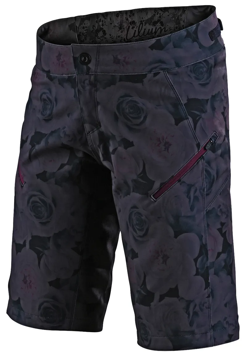 Troy Lee Designs Lilium Womens Shorts without Liner Floral Black