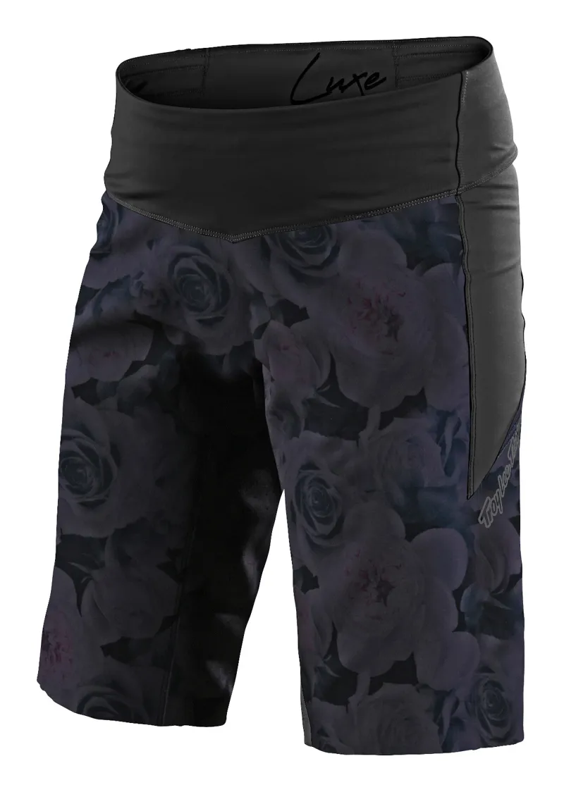 Troy Lee Designs Luxe Womens Shorts without Liner Floral Black