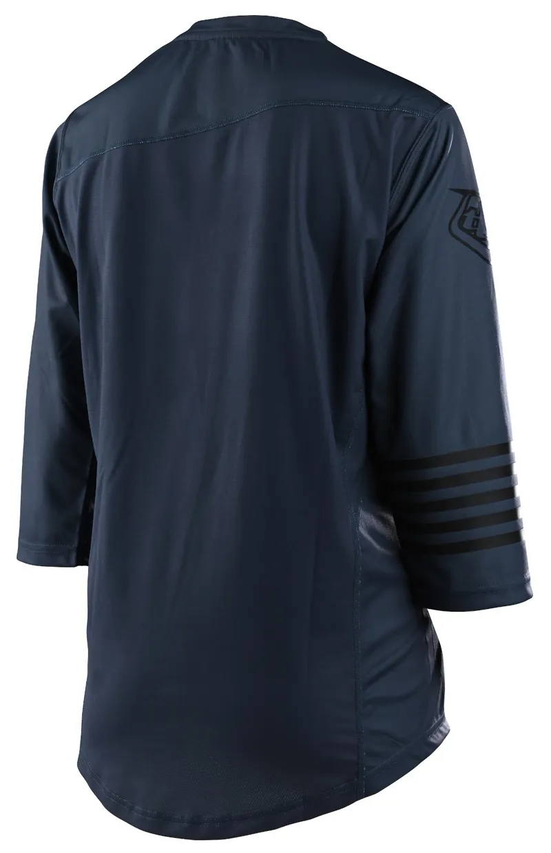 Troy Lee Designs Mischief Womens 3/4 Jersey Charcoal-1