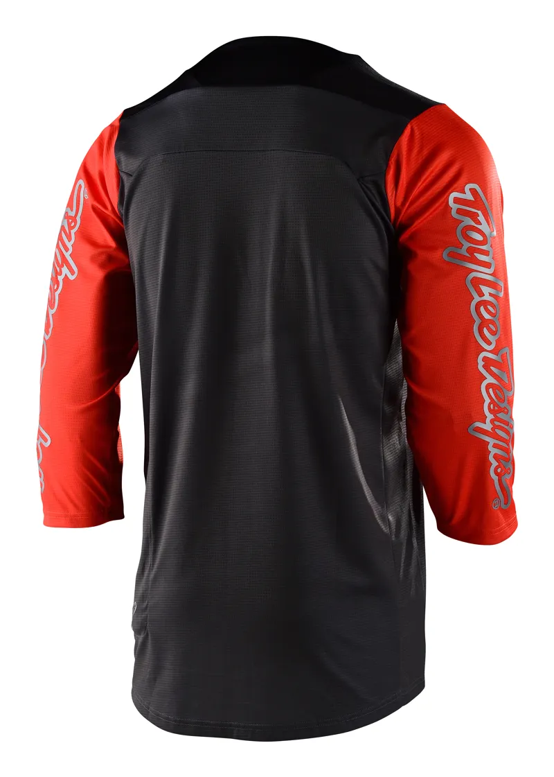 Troy Lee Designs Ruckus 3/4 Jersey Block Grey/Tangerine-1