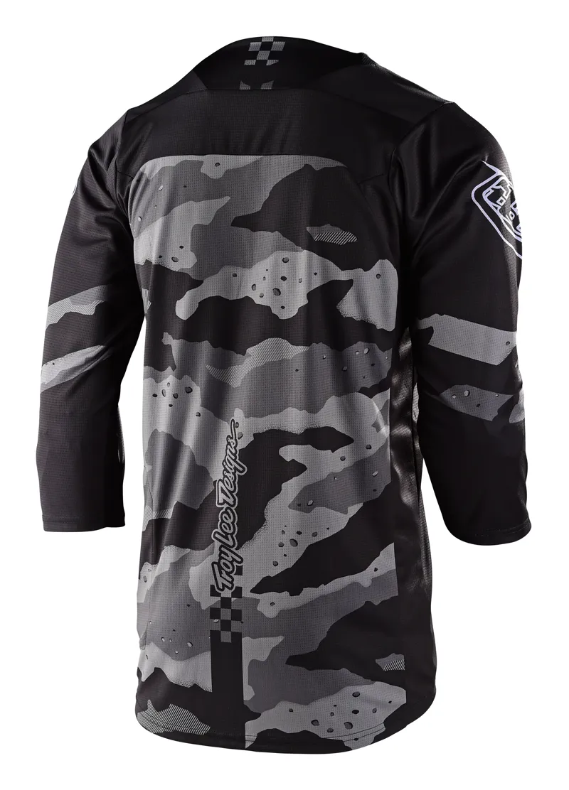 Troy Lee Designs Ruckus 3/4 Jersey Camo Grey/Black-1