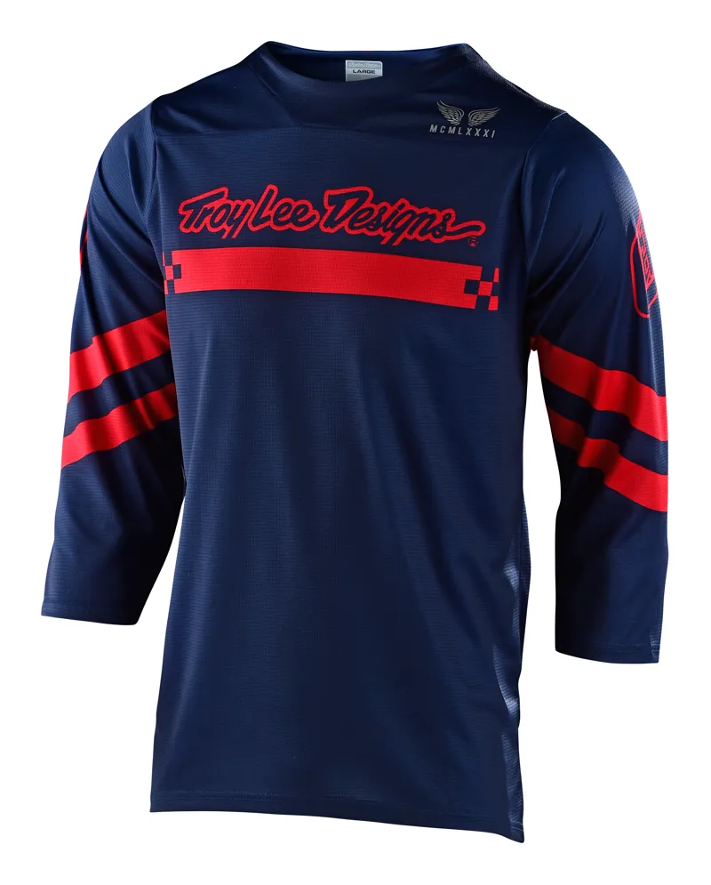 Troy Lee Designs Ruckus 3/4 Jersey Factory Navy/Red