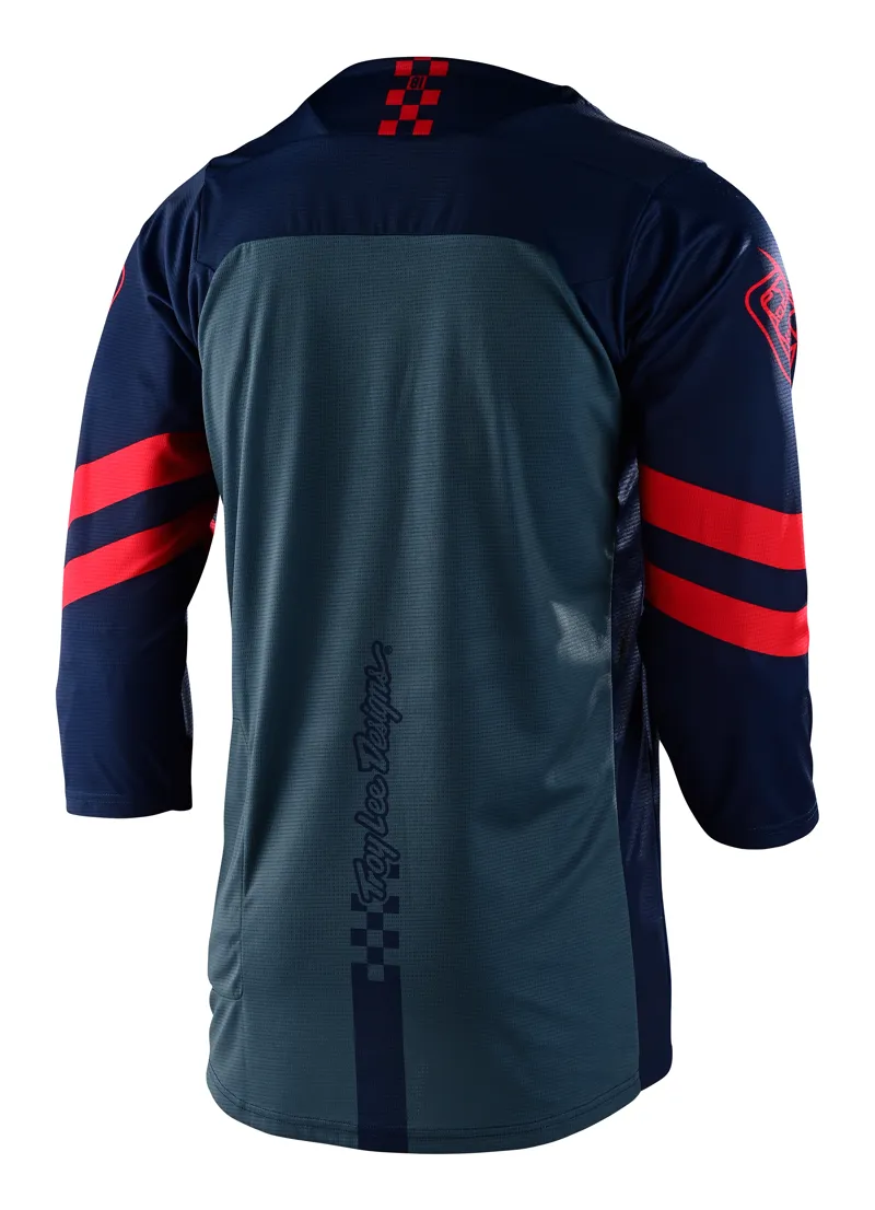 Troy Lee Designs Ruckus 3/4 Jersey Factory Navy/Red-1