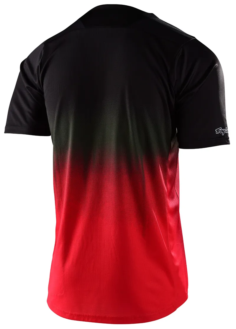 Troy Lee Designs Skyline SS Jersey Staind Black/Red-1
