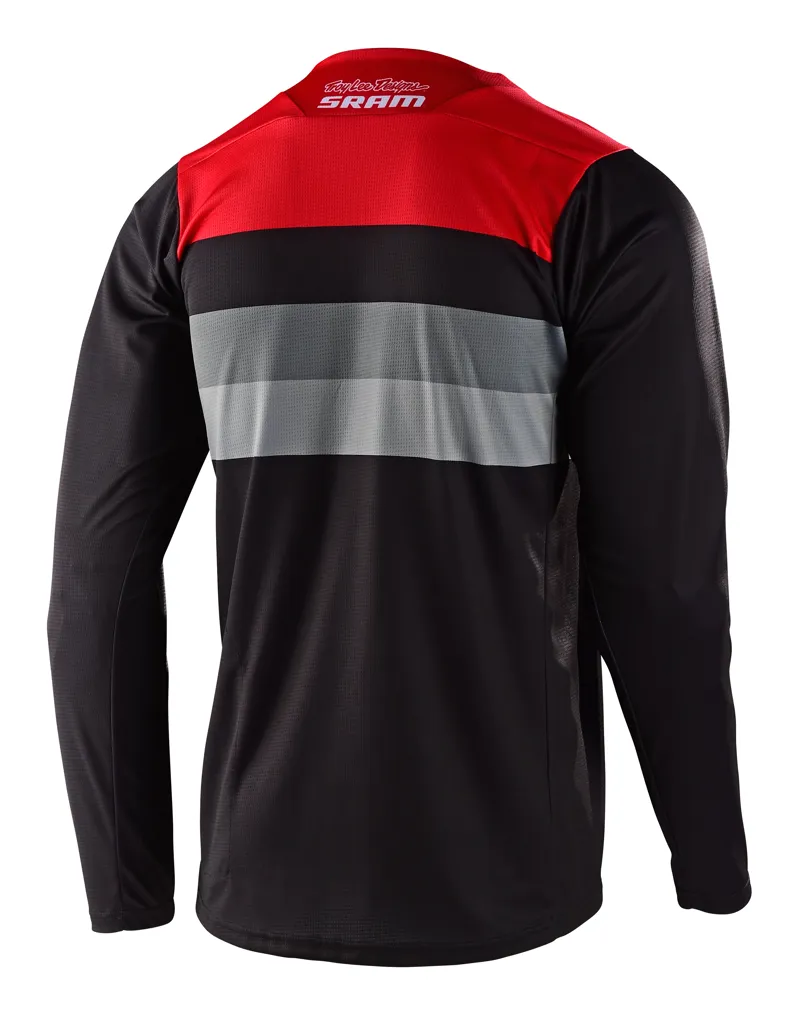 Troy Lee Designs Skyline LS Jersey Continental Sram Black/Red-1