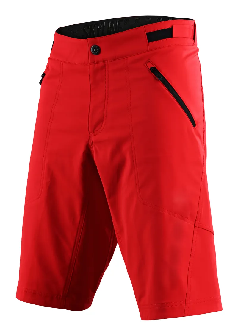 Troy Lee Designs Skyline Shorts with Liner Red