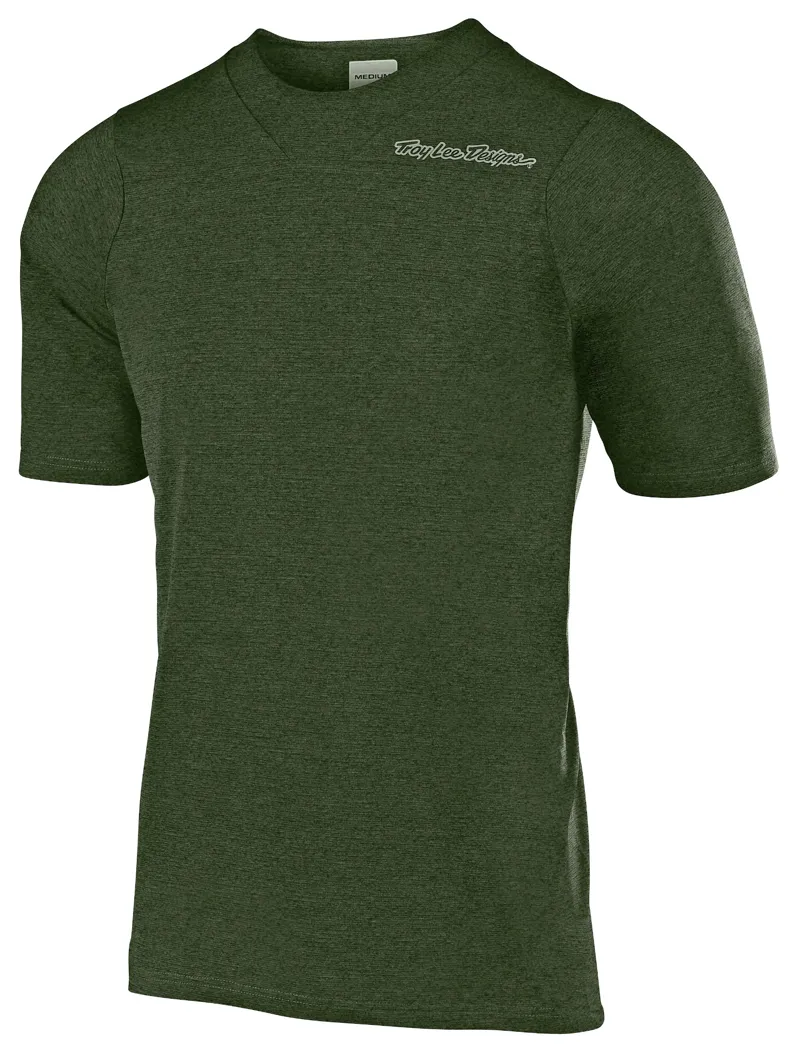 Troy Lee Designs Skyline SS Jersey Heather/Green
