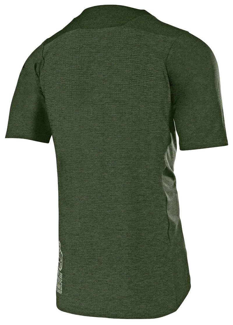 Troy Lee Designs Skyline SS Jersey Heather/Green-1