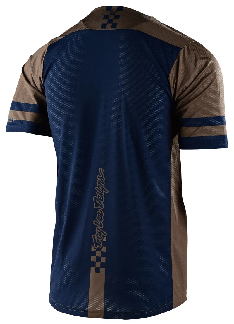 Troy Lee Designs Skyline Air SS Jersey Factory Walnut/Navy-1