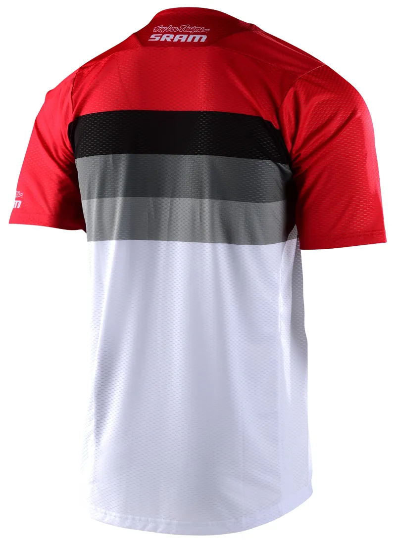 Troy Lee Designs Skyline Air SS Jersey Continental Sram White/Red-1