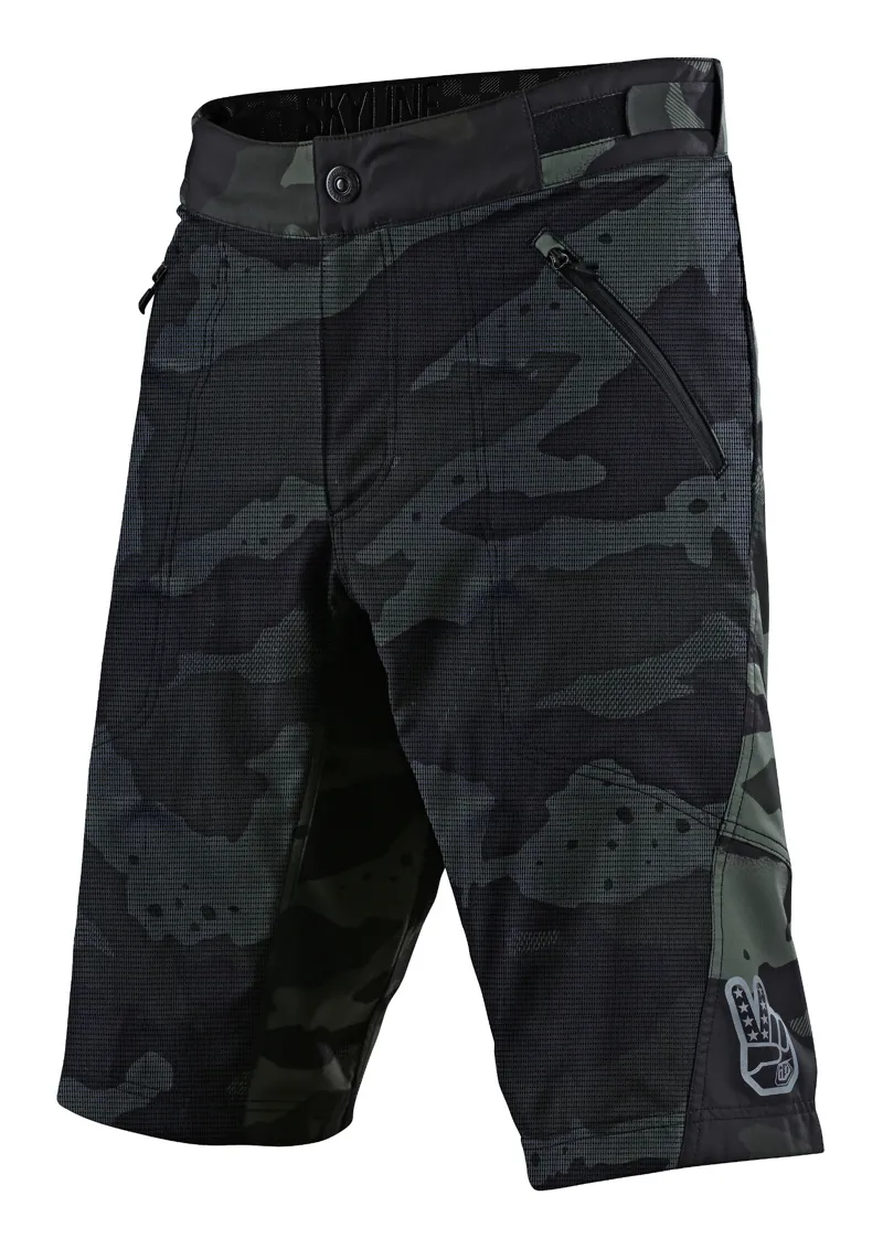 Troy Lee Designs Skyline Air Shorts with Liner Camo Green