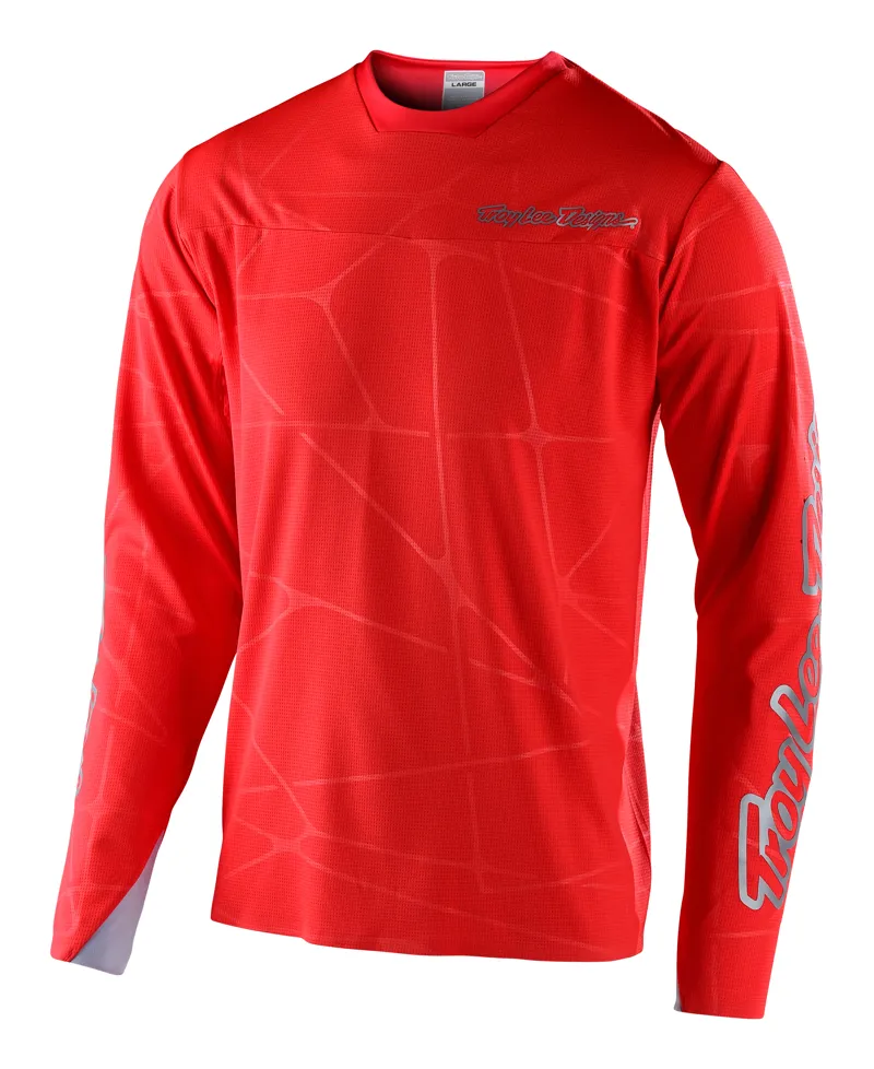 Troy Lee Designs Sprint Ultra Jersey Podium Red/Silver