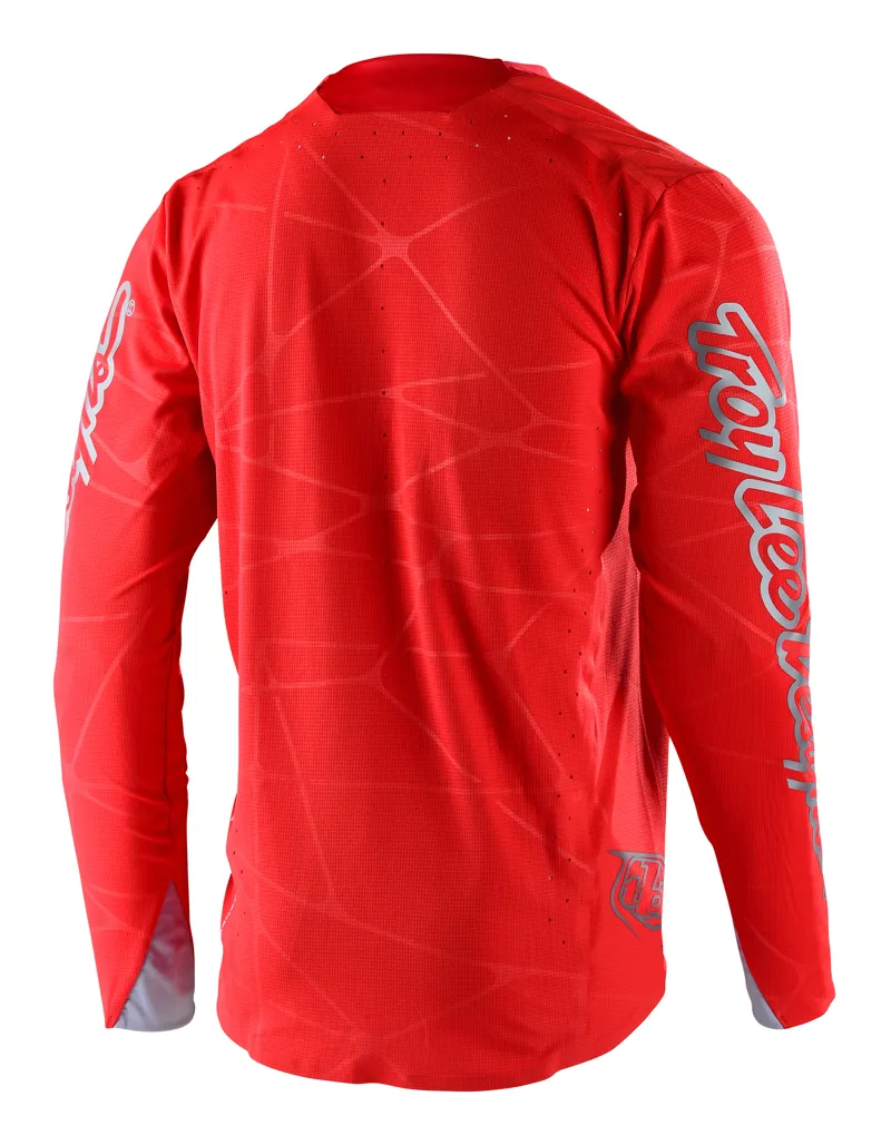 Troy Lee Designs Sprint Ultra Jersey Podium Red/Silver-1