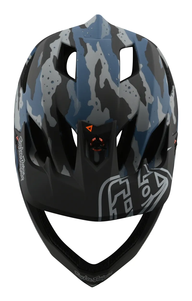Troy Lee Designs Stage Full Face MIPS MTB Helmet Camo Light Blue-4