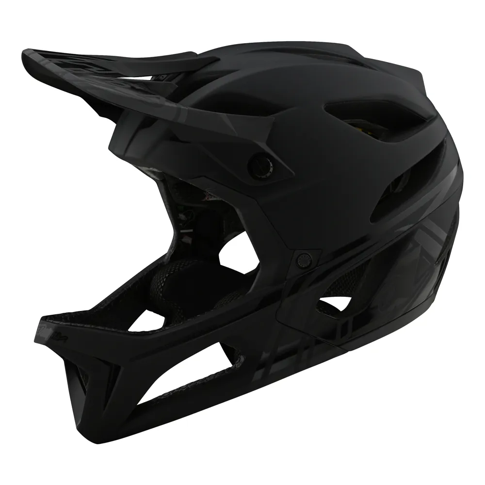 Troy Lee Designs Troy Lee Designs Stage Full Face MIPS MTB Helmet Stealth Midnight