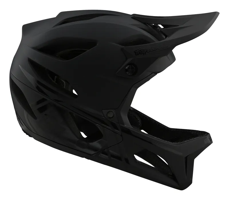 Troy Lee Designs Stage Full Face MIPS MTB Helmet Stealth Midnight-3