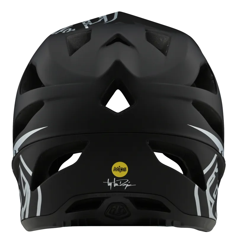 Troy Lee Designs Stage Full Face MIPS MTB Helmet Stealth Black/Silver-2