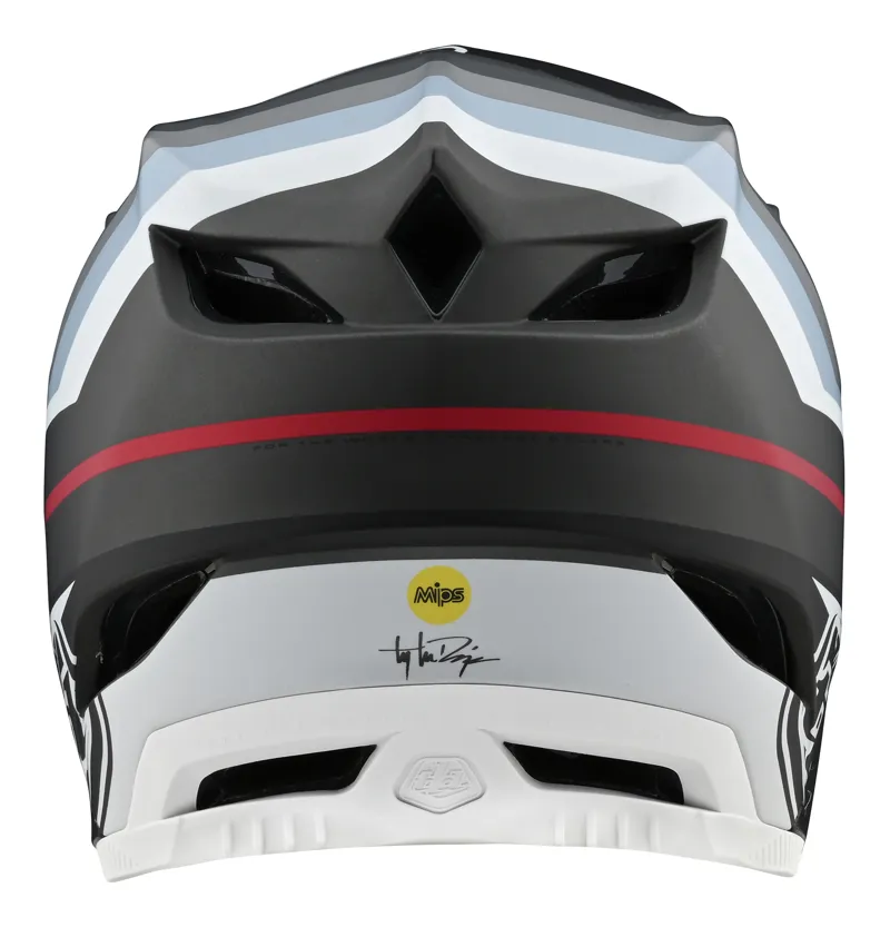 Troy Lee Designs D4 Composite Full Face MTB Helmet Mirage Black/Silver-2