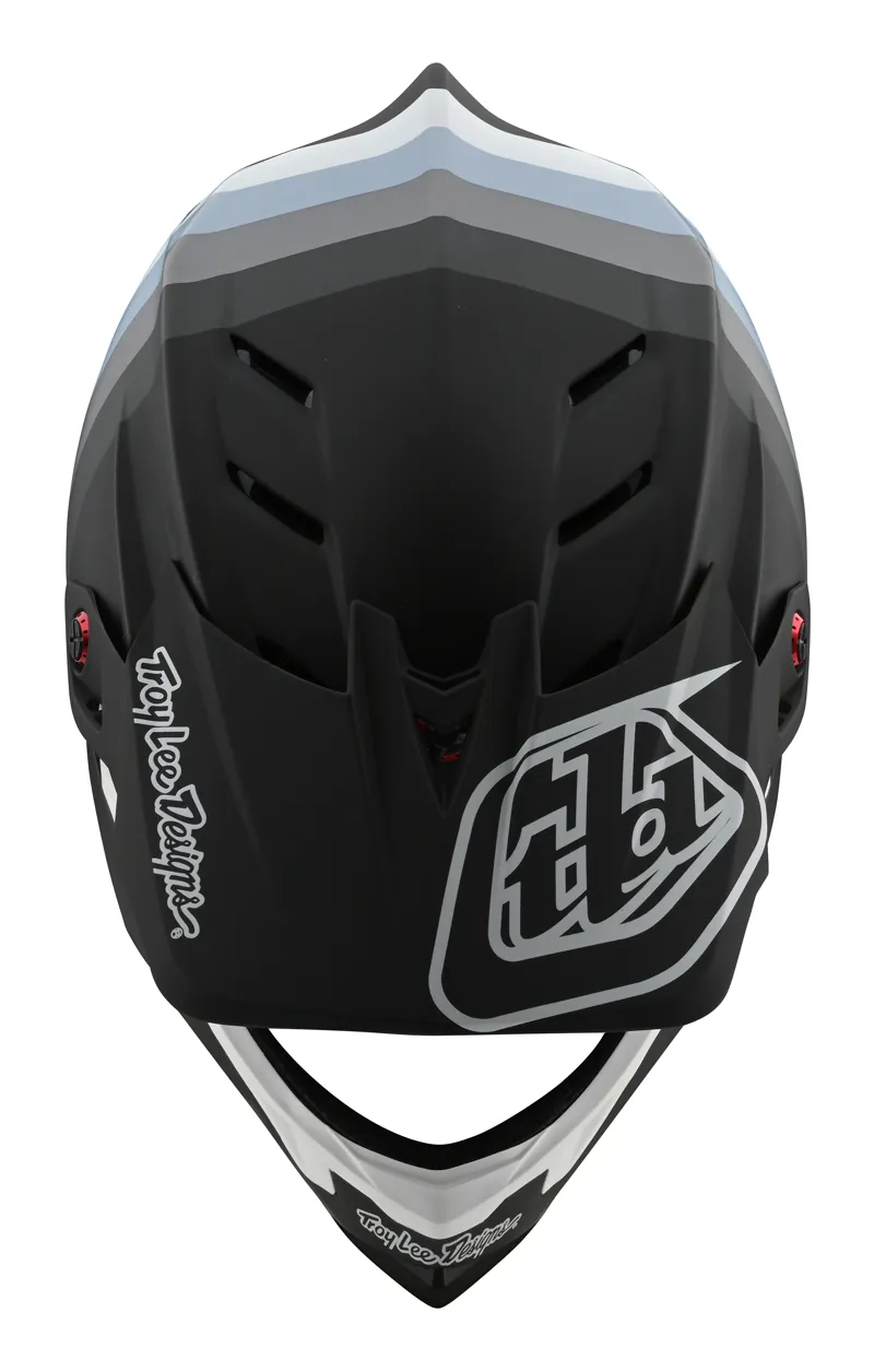 Troy Lee Designs D4 Composite Full Face MTB Helmet Mirage Black/Silver-4