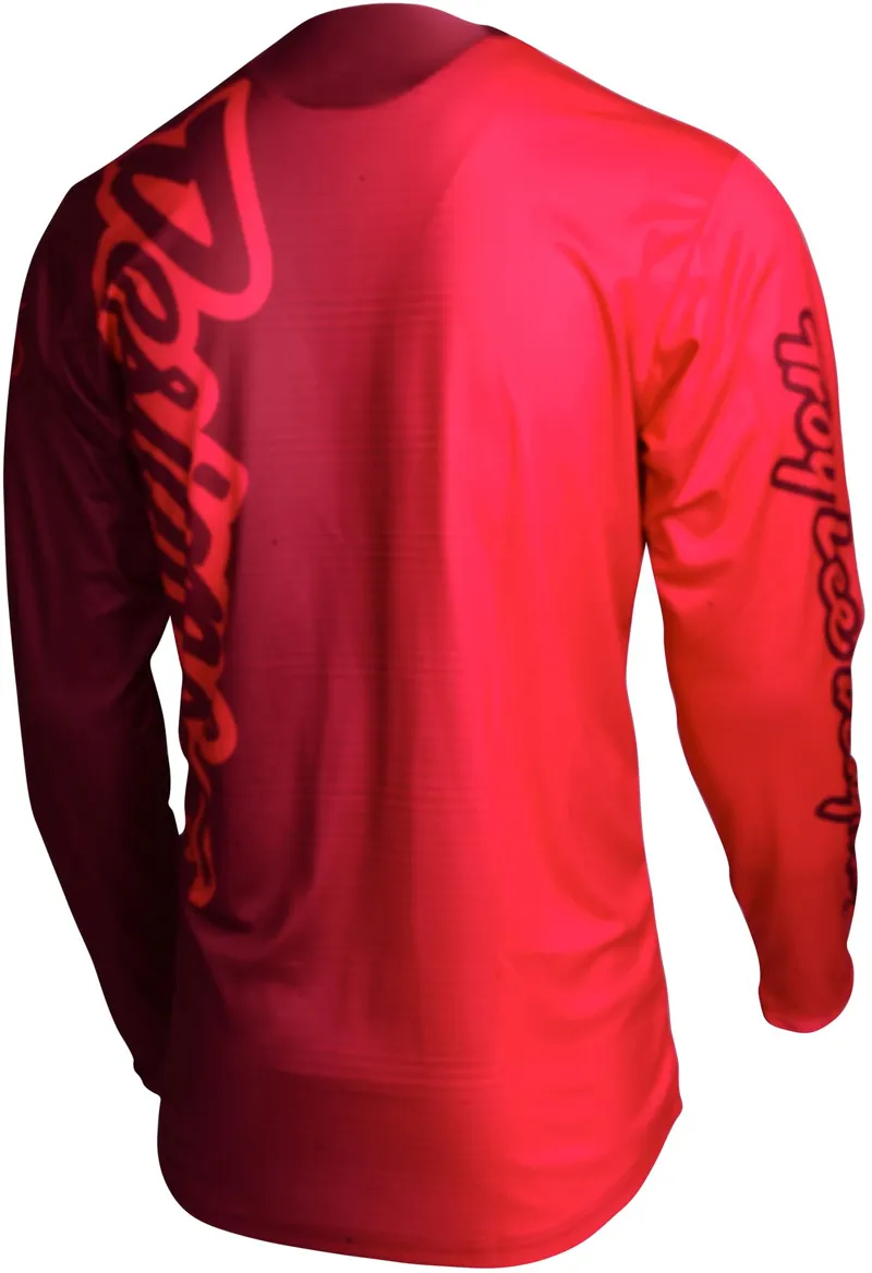 Troy Lee Designs Sprint LS Jersey 50/50 Red-1