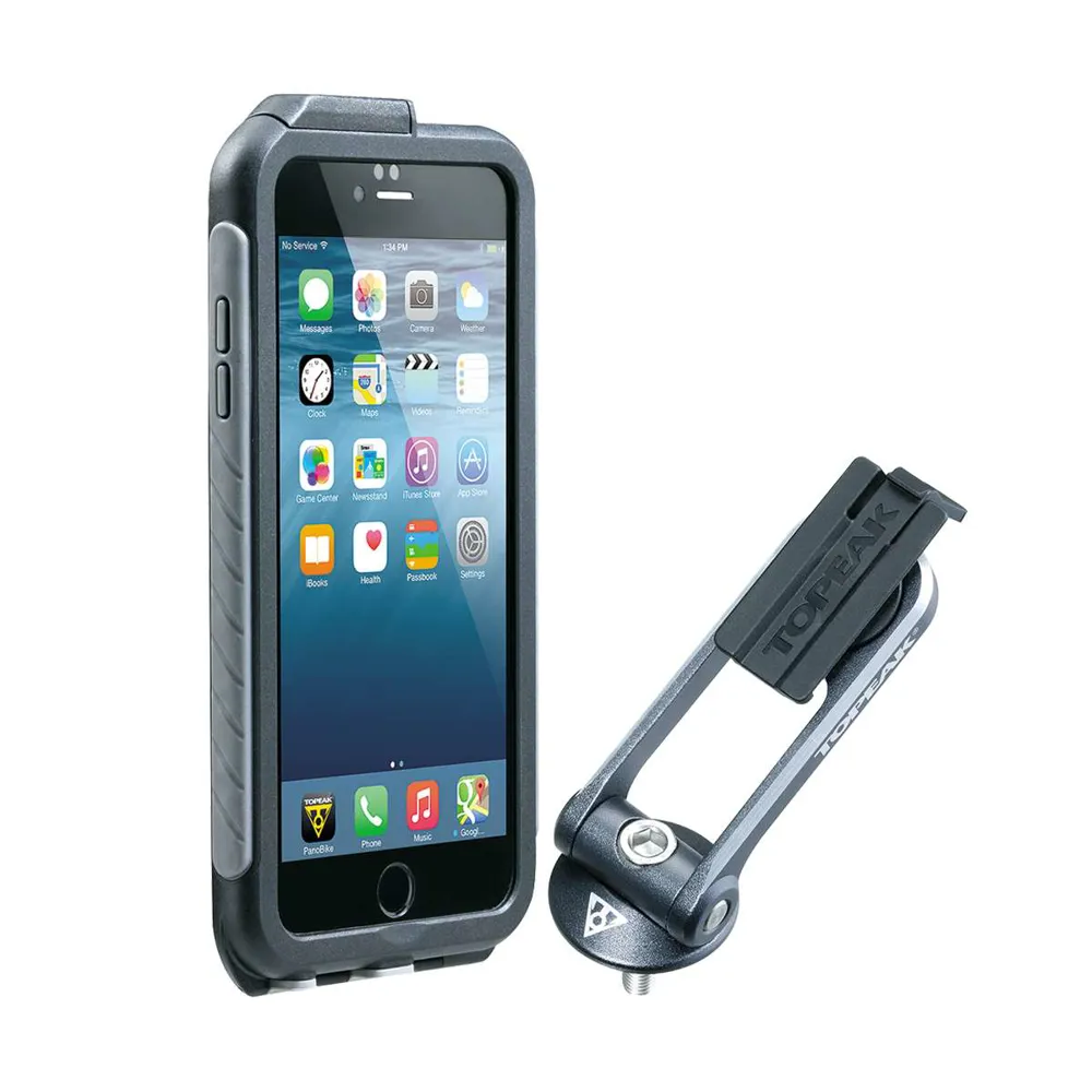 TOPEAK Topeak iPhone 6+ Weatherproof Ridecase Black/Grey