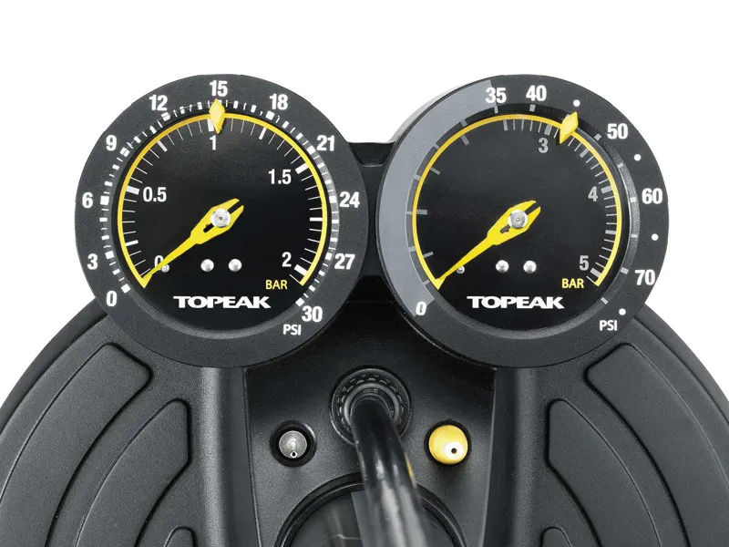 Topeak Joe Blow Dualie Floor Pump Black-1