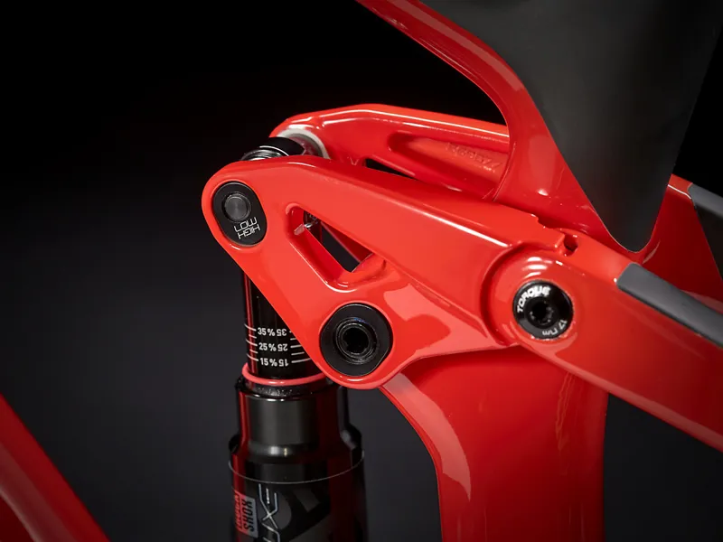 Trek Top Fuel 9.8 GX 29er Mountain Bike 2021 Red/Matte Carbon Smoke-6