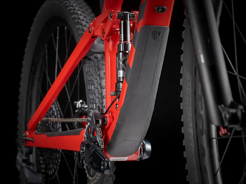 Trek Top Fuel 9.8 GX 29er Mountain Bike 2021 Red/Matte Carbon Smoke-4