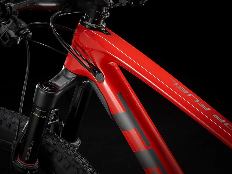 Trek Top Fuel 9.8 GX 29er Mountain Bike 2021 Red/Matte Carbon Smoke-1