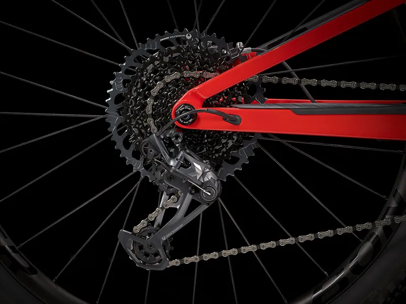 Trek Top Fuel 9.9 X01 29er Mountain Bike 2021 Red/Matte Carbon Smoke-7