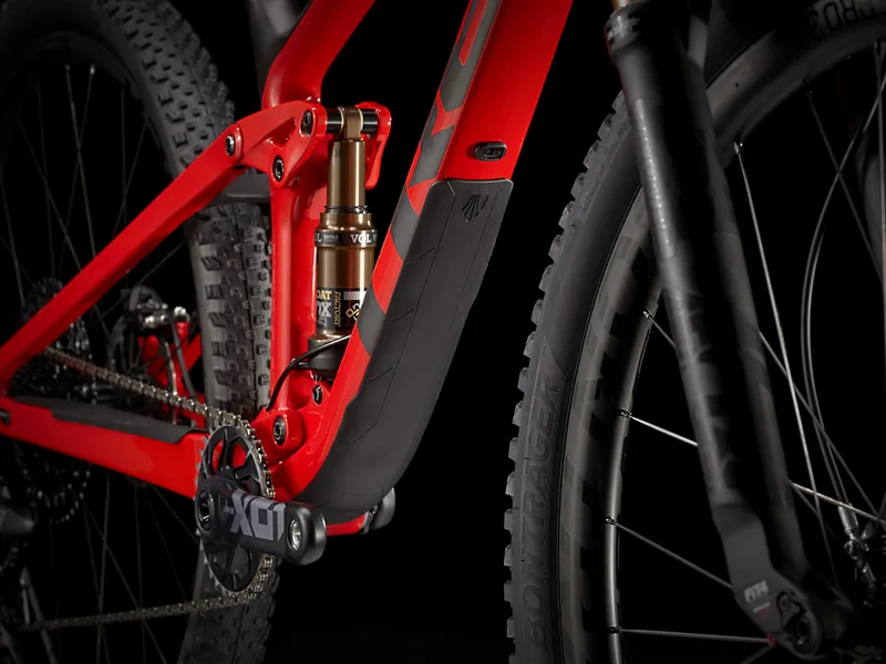 Trek Top Fuel 9.9 X01 29er Mountain Bike 2021 Red/Matte Carbon Smoke-3