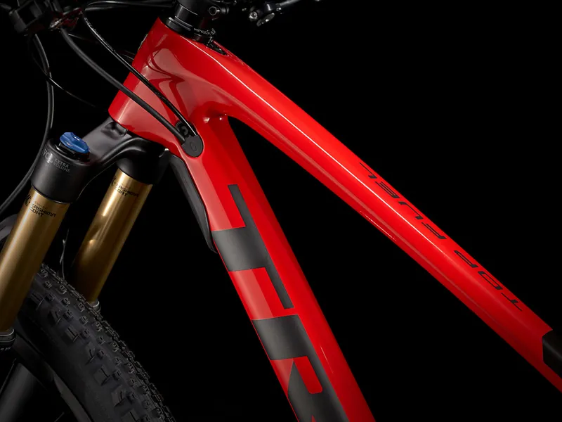 Trek Top Fuel 9.9 X01 29er Mountain Bike 2021 Red/Matte Carbon Smoke-1