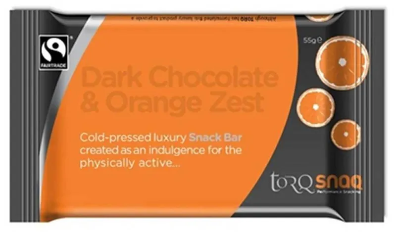 Torq Snaq Bar Chocolate and Orange Zest