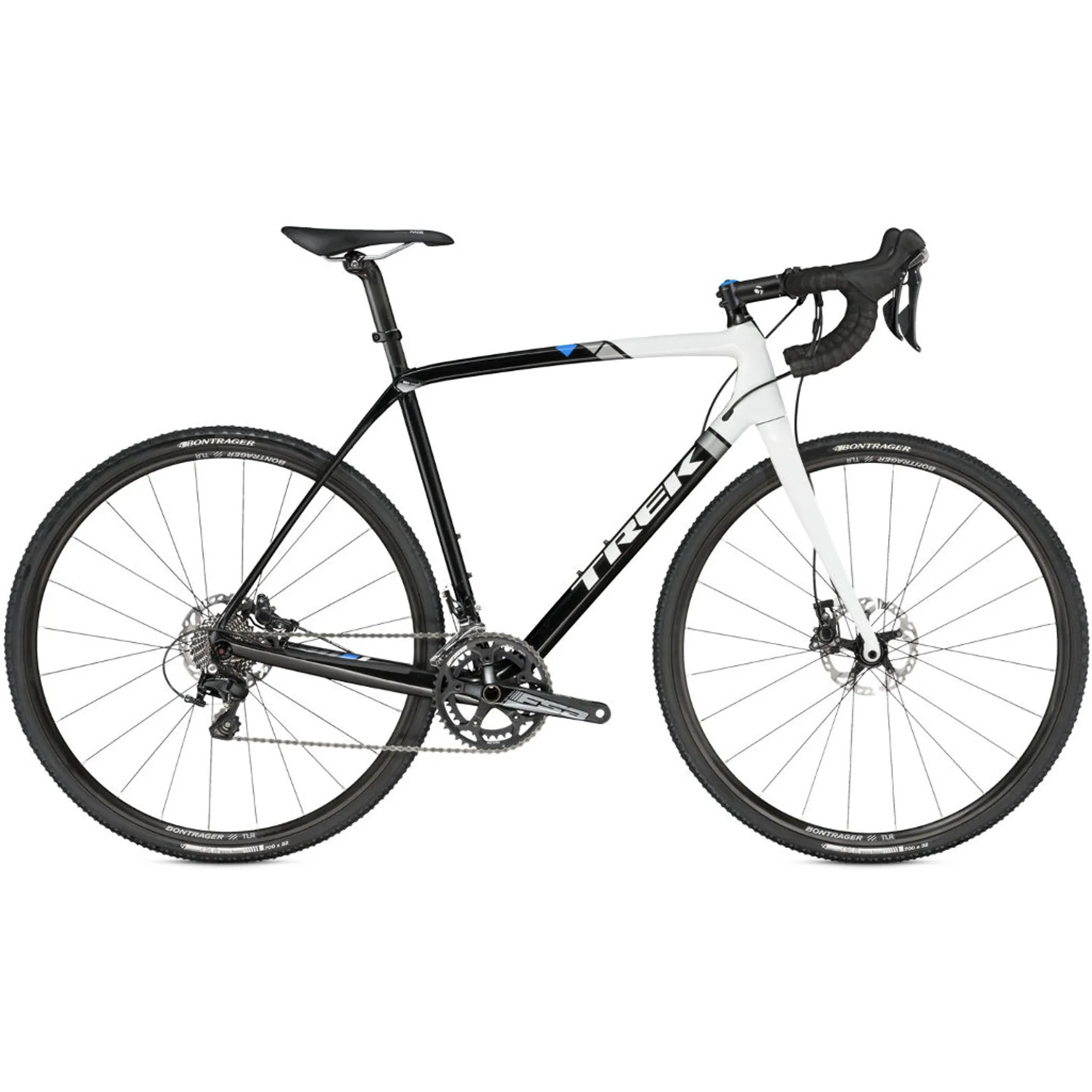 Trek Boone Disc Cyclocross Bike 2017 Black/White - Main Image