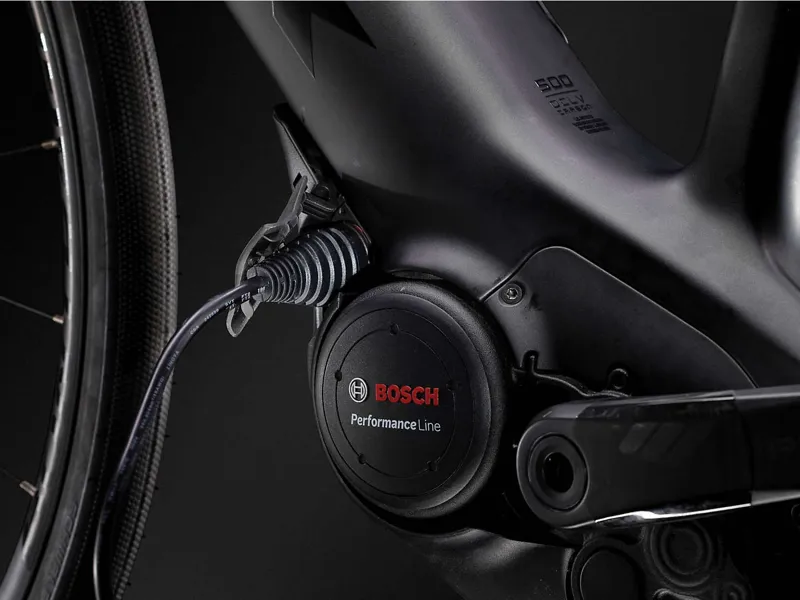 Trek Domane Plus SL6 Electric Road Bike 2019 Matt Black/Gloss Red-3