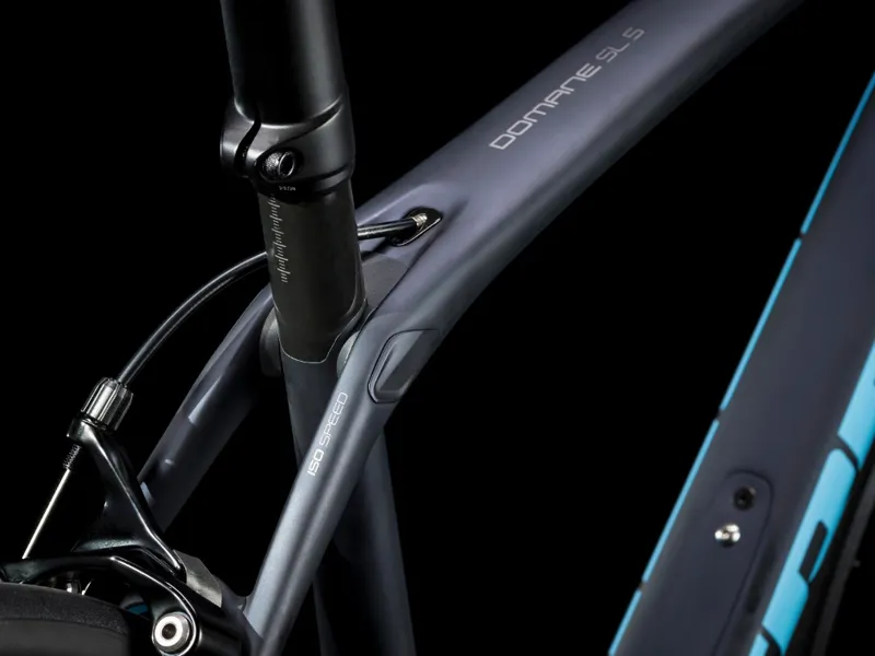 Trek Domane SL 5 Womens Road Bike 2019 Matte Deep Dark Blue/Azure-3