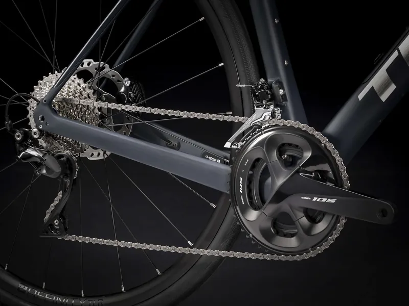 Trek Domane SL5 105 Disc Road Bike 2020 Matt Gloss/nautical Navy-6