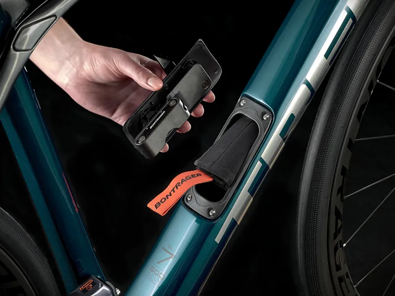 Trek Domane SL 7 Road Bike 2021 Dark Aquatic/Trek Black-3