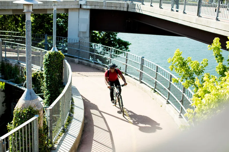 Trek Dual Sport 2 Hybrid Bike 2019 Viper Red-11