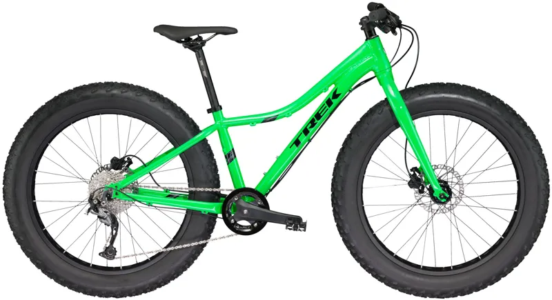 trek fat bike green
