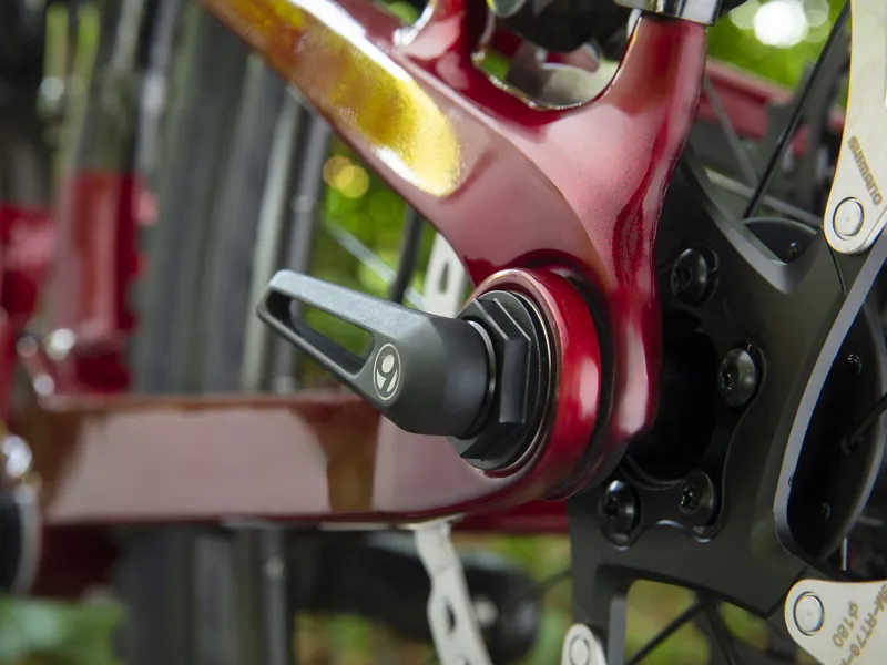 Trek Fuel Ex Carbon Mountain Bike Frame 2020 Raw Carbon/Rage Red-3