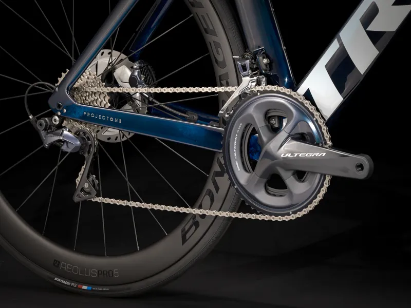 Trek Madone SLR 6 Disc Road Bike 2021 Navy Carbon Smoke/ Blue -8