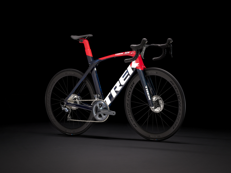 Trek Madone SLR 6 Disc Road Bike 2021 Navy Carbon Smoke/Viper Red -1